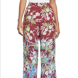 SOLD - BCBG Maxazria floral print pants